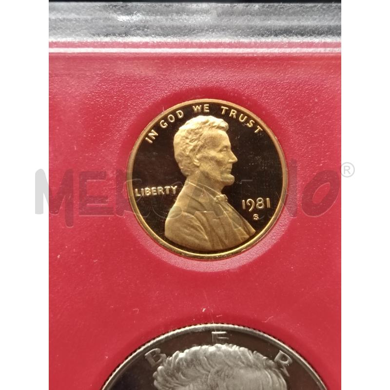 UNITED STATES PROOF SET 1981 | Mercatino dell'Usato Roma eur 4