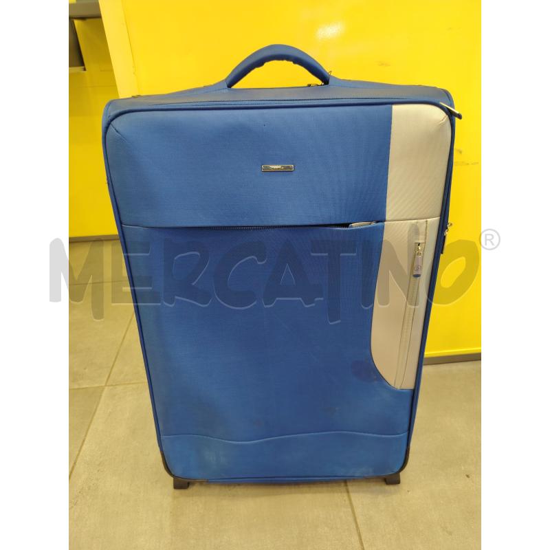 VALIGIA CARPISA BLU TELA GRANDE | Mercatino dell'Usato Roma eur 1