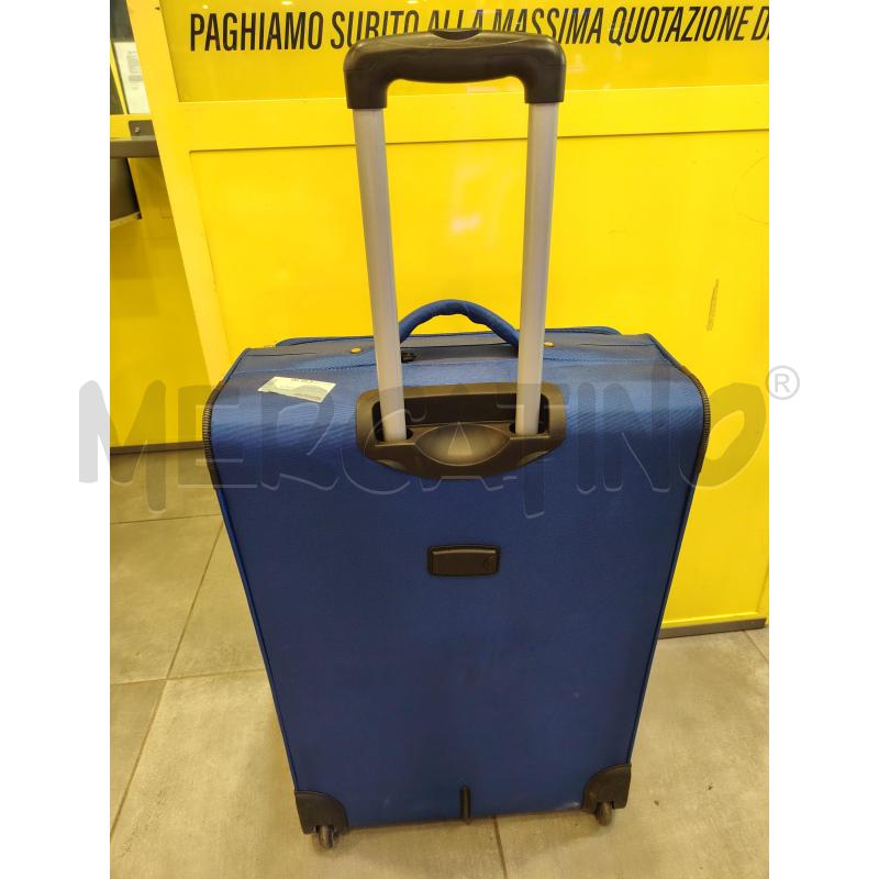 VALIGIA CARPISA BLU TELA GRANDE | Mercatino dell'Usato Roma eur 2