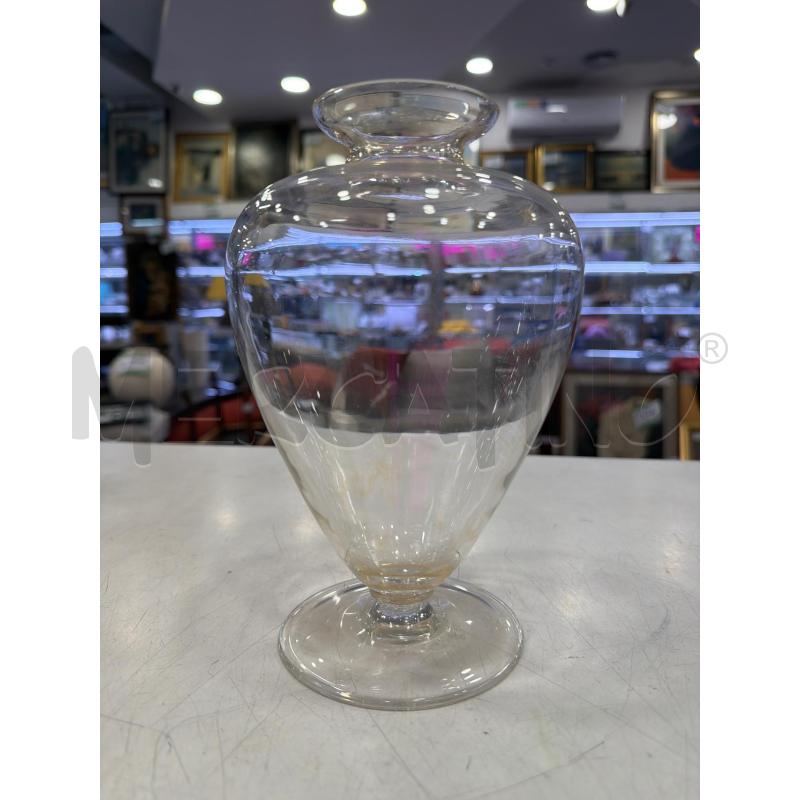 VASETTO VETRO MURANO BOMBATO | Mercatino dell'Usato Roma eur 4