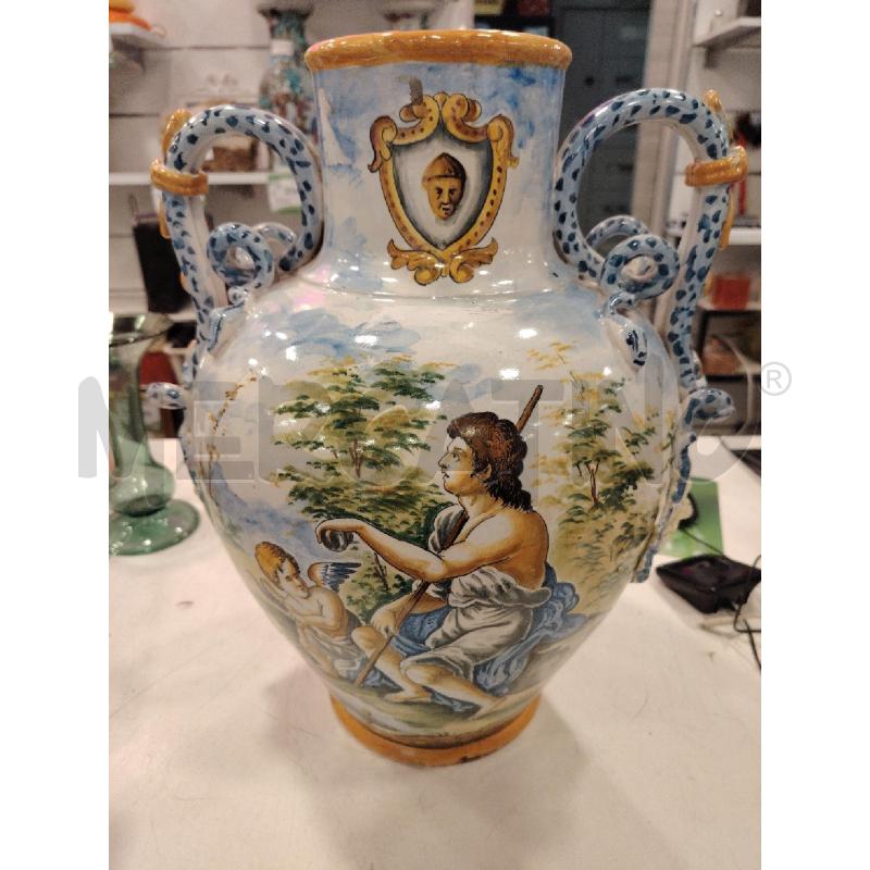 VASO BIANSATO MAN SERPENTIFORMI MANIF CAMPANA | Mercatino dell'Usato Roma eur 1