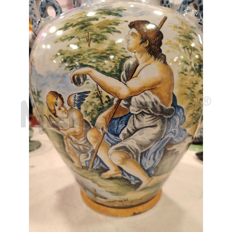 VASO BIANSATO MAN SERPENTIFORMI MANIF CAMPANA | Mercatino dell'Usato Roma eur 2