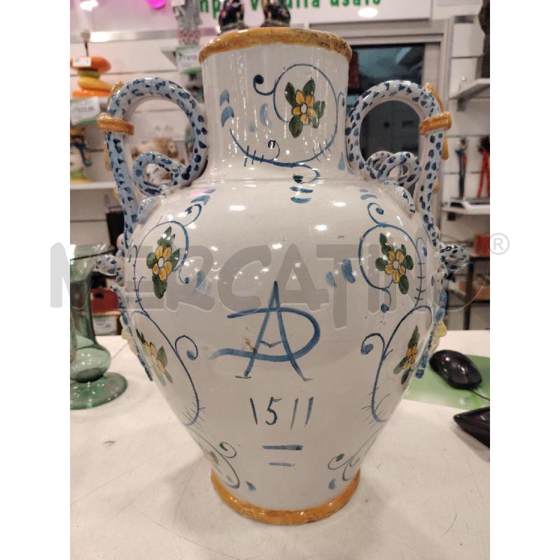 VASO BIANSATO MAN SERPENTIFORMI MANIF CAMPANA | Mercatino dell'Usato Roma eur 4