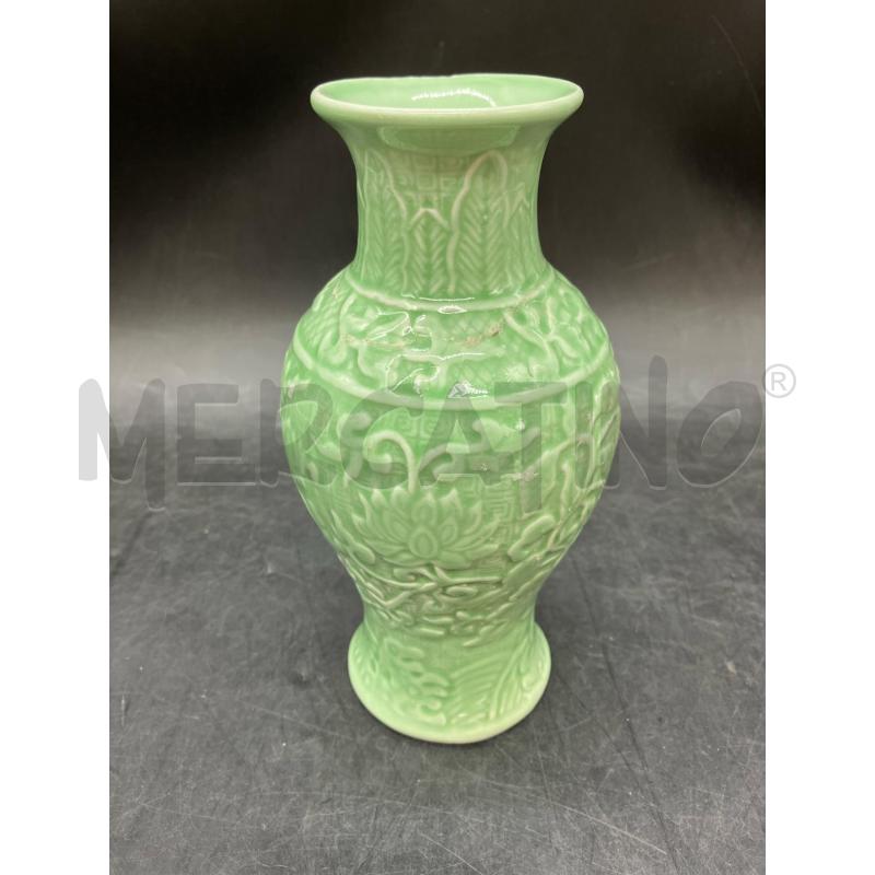 VASO CINESE VERDE  | Mercatino dell'Usato Roma eur 1