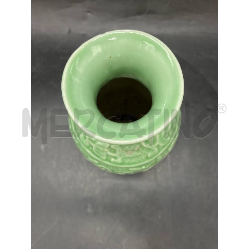 VASO CINESE VERDE  | Mercatino dell'Usato Roma eur 2