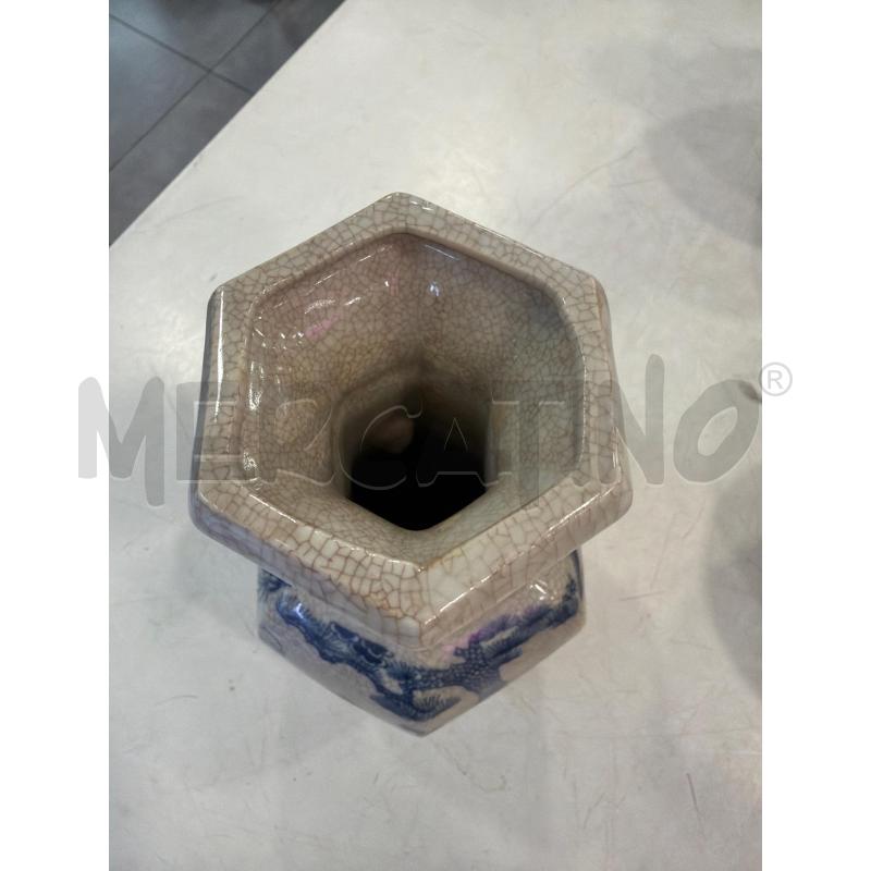 VASO CRACKLE ORIENTALE  | Mercatino dell'Usato Roma eur 2