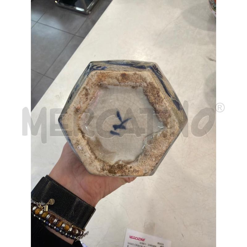 VASO CRACKLE ORIENTALE  | Mercatino dell'Usato Roma eur 3