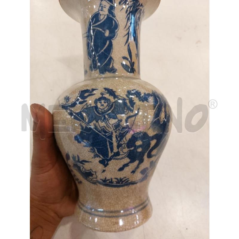 VASO CRACKLE ORIENTALE  | Mercatino dell'Usato Roma eur 2