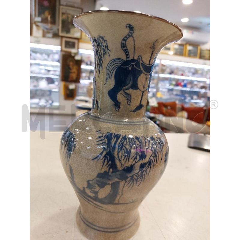 VASO CRACKLE ORIENTALE  | Mercatino dell'Usato Roma eur 4