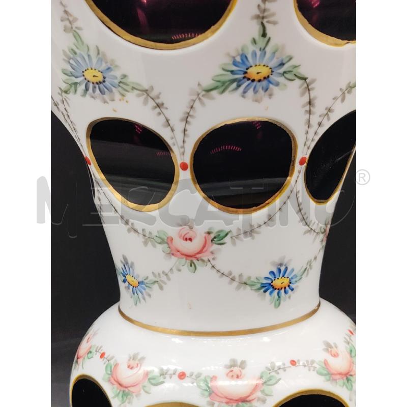 VASO CRISTALLO BOEMIA XX SECOLO | Mercatino dell'Usato Roma eur 2