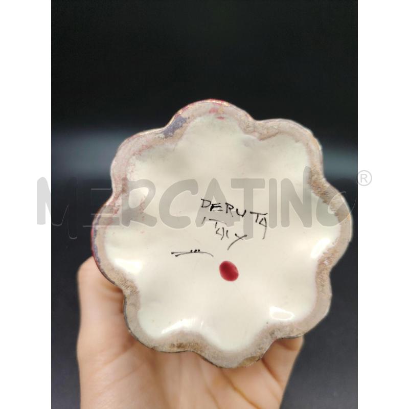 VASO DERUTA  TORCION ROSSO BEI RIGHE DOR  | Mercatino dell'Usato Roma eur 4