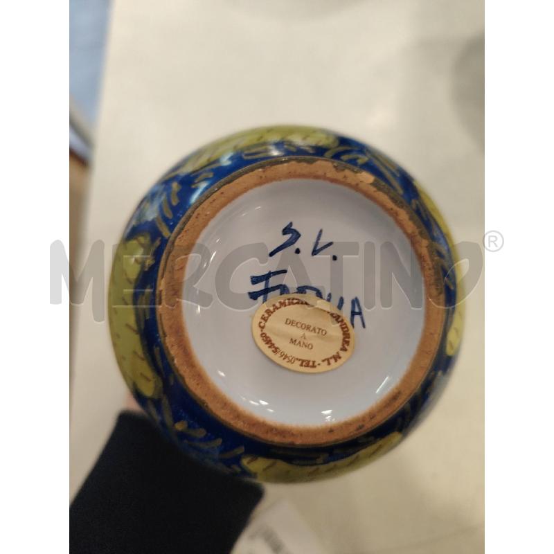 VASO FAENZA FIORI  | Mercatino dell'Usato Roma eur 4