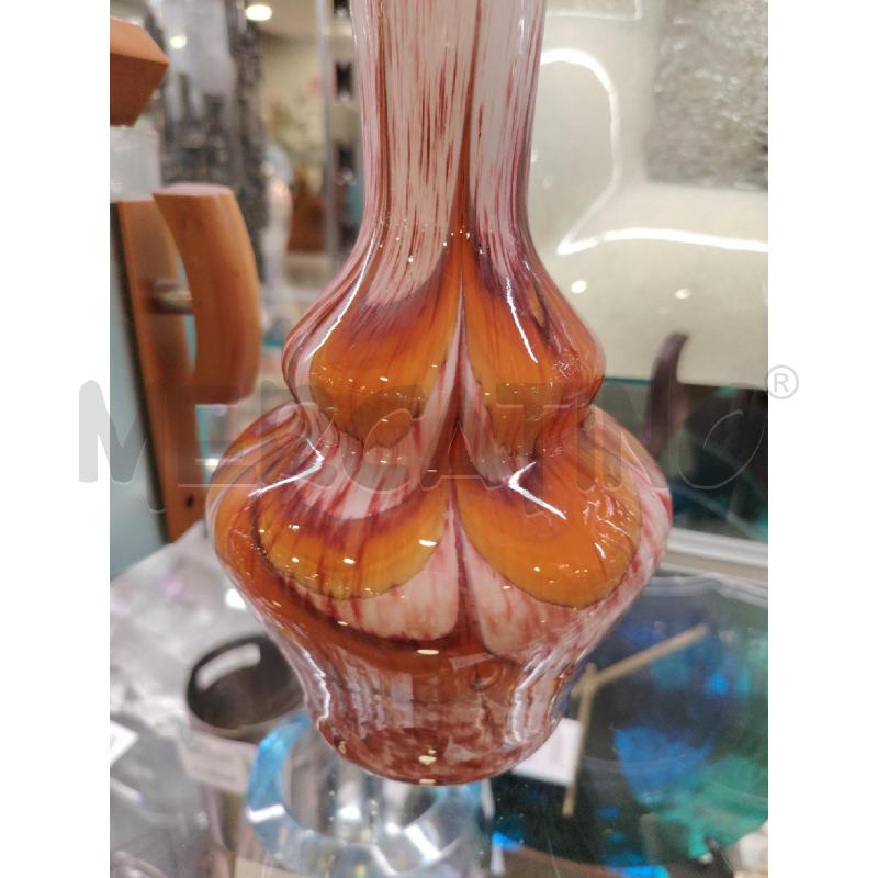 VASO MURANO VETRO OPALINO C. MORETTI | Mercatino dell'Usato Roma eur 3