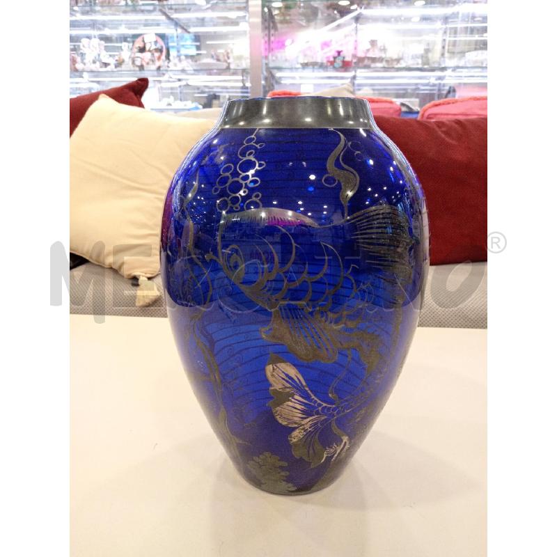 VASO ORIENTALE DIP BLU | Mercatino dell'Usato Roma eur 1