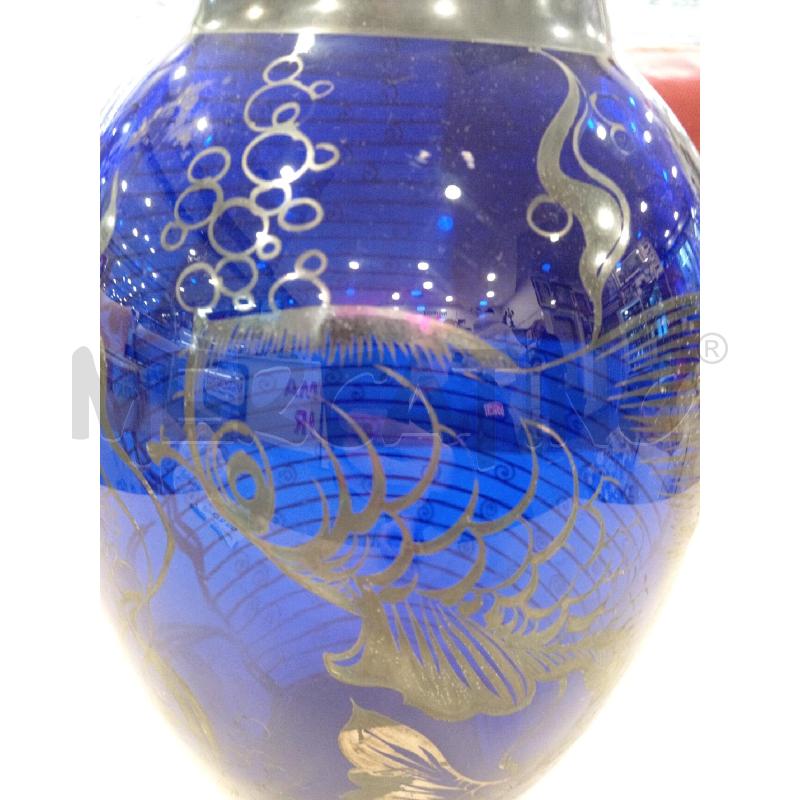 VASO ORIENTALE DIP BLU | Mercatino dell'Usato Roma eur 2