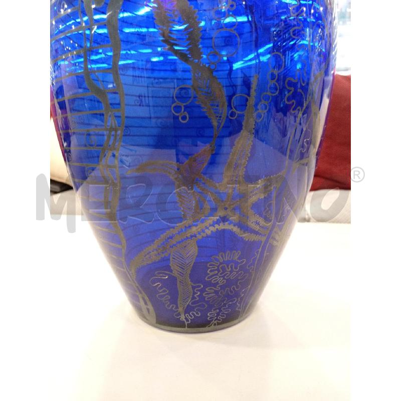 VASO ORIENTALE DIP BLU | Mercatino dell'Usato Roma eur 3