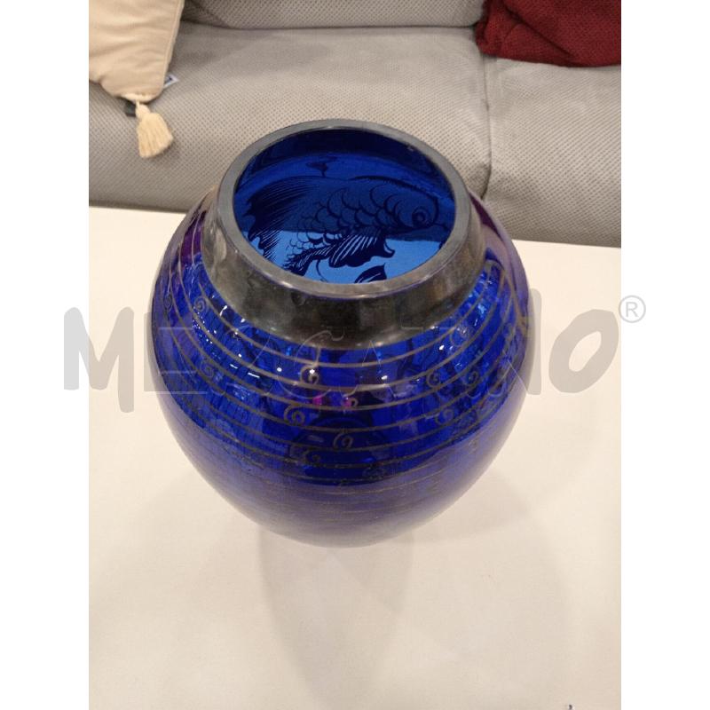 VASO ORIENTALE DIP BLU | Mercatino dell'Usato Roma eur 4