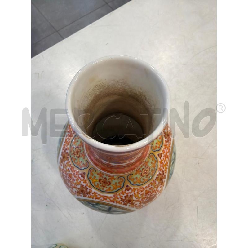 VASO ORIENTALE PESCE ROSSO  | Mercatino dell'Usato Roma eur 2