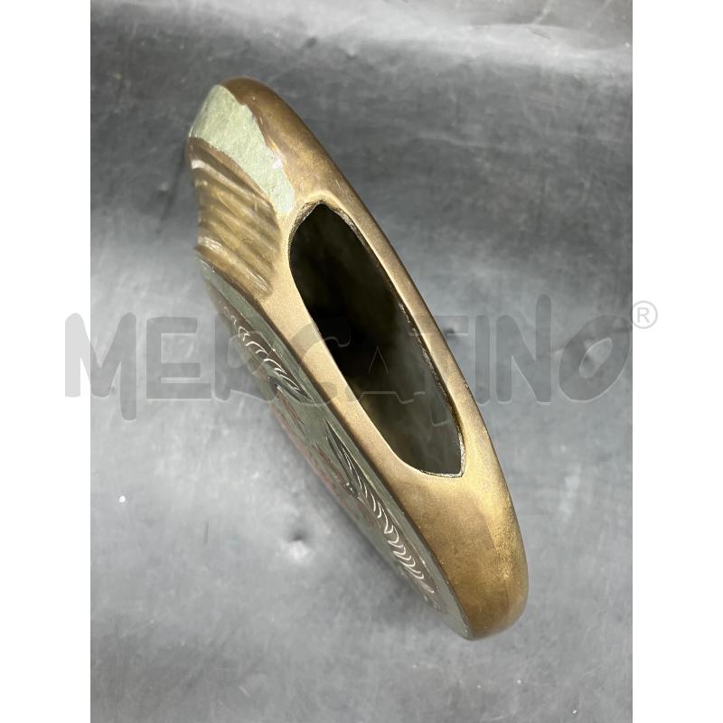 VASO OTTONE SMALTATO | Mercatino dell'Usato Roma eur 3