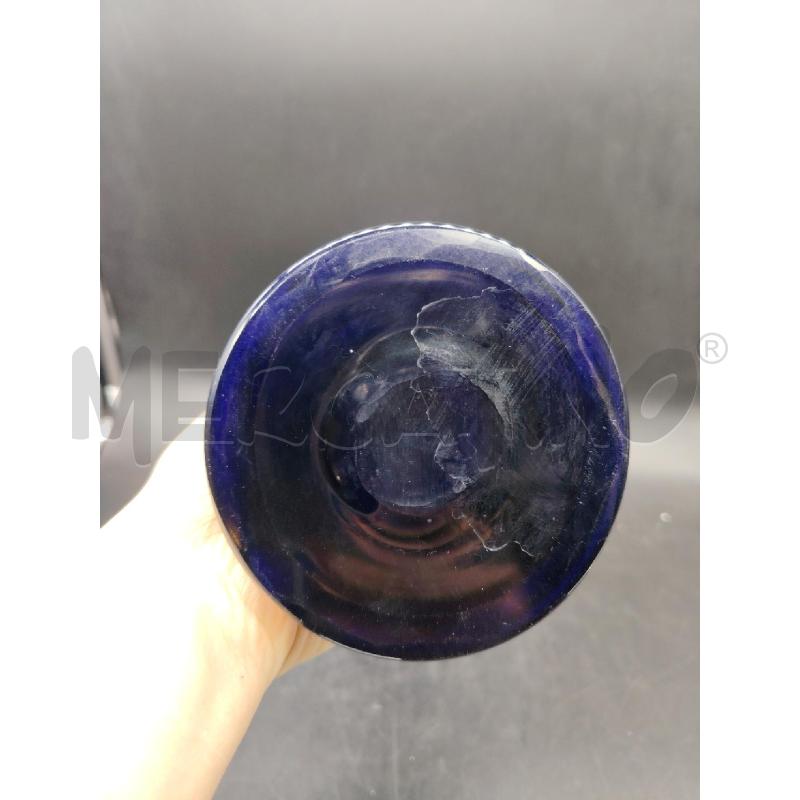 VASO VETRO MURANO BLU  | Mercatino dell'Usato Roma eur 3
