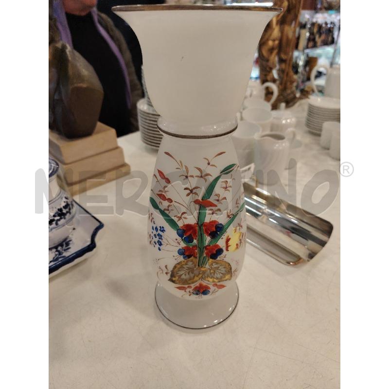 VASO VETRO OPALINO | Mercatino dell'Usato Roma eur 1