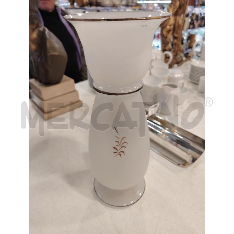 VASO VETRO OPALINO | Mercatino dell'Usato Roma eur 2