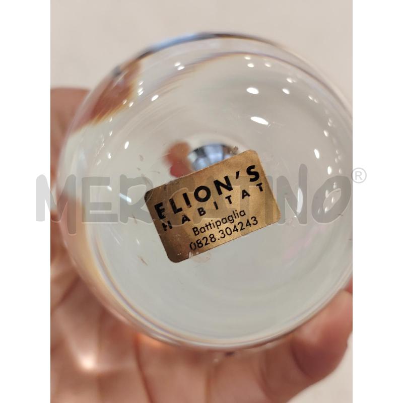 VASO VETRO SOMMERSO  | Mercatino dell'Usato Roma eur 3