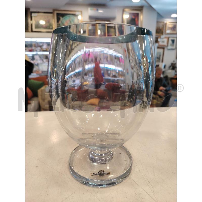 VASO VETRO SVEDESE | Mercatino dell'Usato Roma eur 1