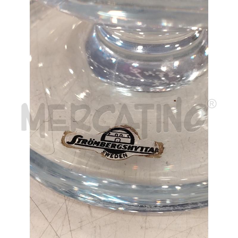 VASO VETRO SVEDESE | Mercatino dell'Usato Roma eur 2
