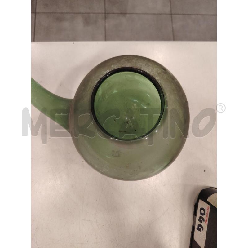 VASO VETRO VERDE  | Mercatino dell'Usato Roma eur 2