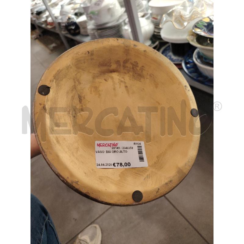 VASO  BIA ORO ALTO | Mercatino dell'Usato Roma eur 4