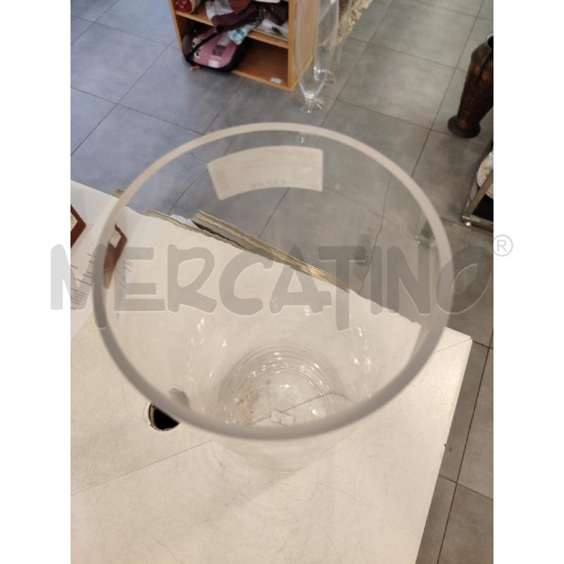 VASO  VETRO CILINDRO | Mercatino dell'Usato Roma eur 3