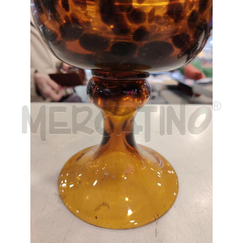 VASO  VETRO MARR MACCHIE SFUM  | Mercatino dell'Usato Roma eur 2