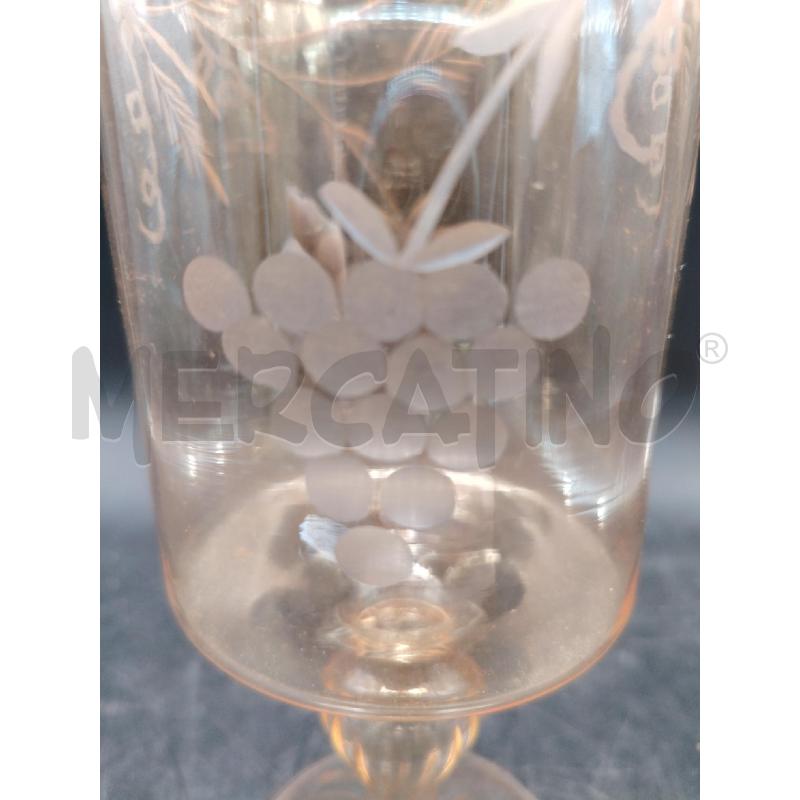 VASO  VETRO SOFFIATO RS | Mercatino dell'Usato Roma eur 2