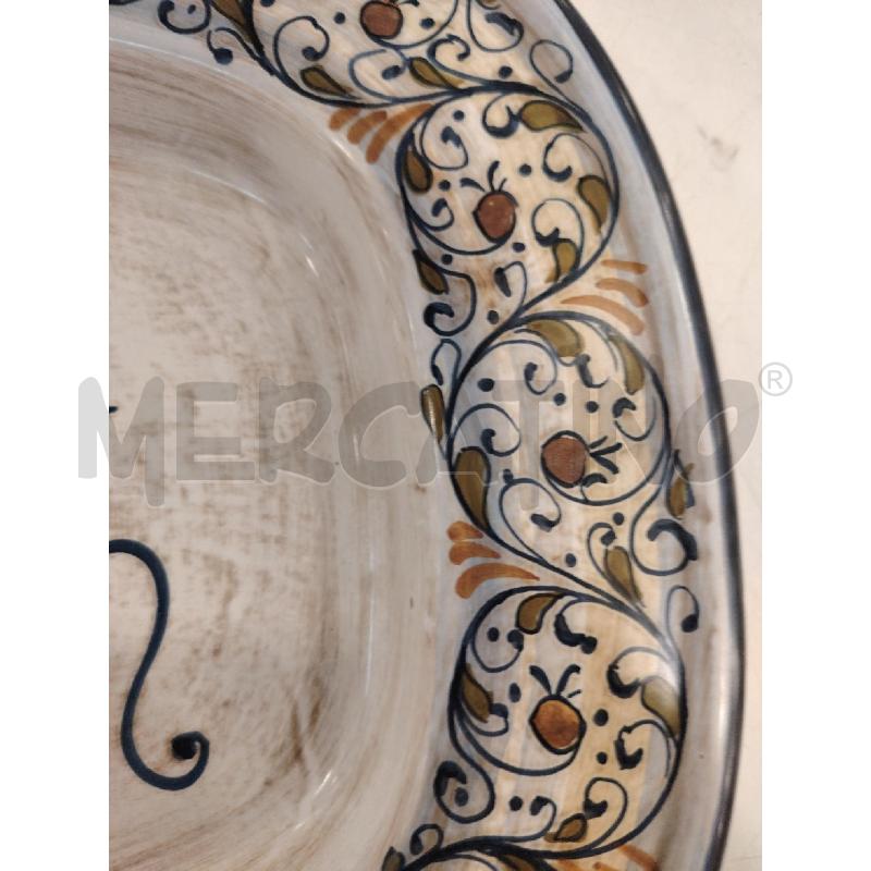 VASSOIO CERAMICA CASTELLI  | Mercatino dell'Usato Roma eur 3