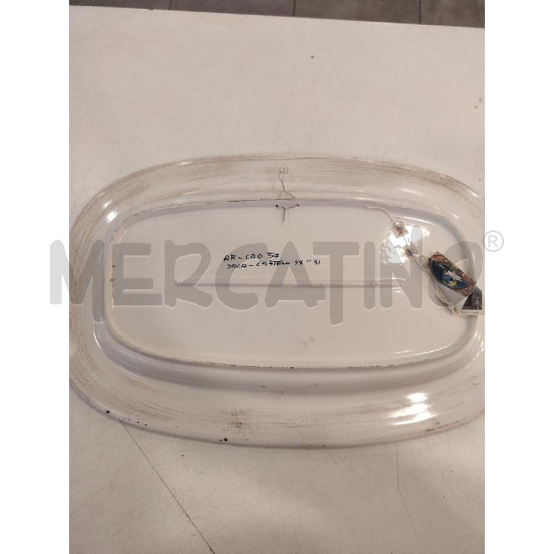 VASSOIO CERAMICA CASTELLI  | Mercatino dell'Usato Roma eur 4