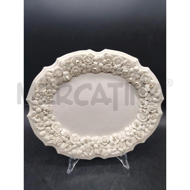 VASSOIO FIORI CDM | Mercatino dell'Usato Roma eur 1
