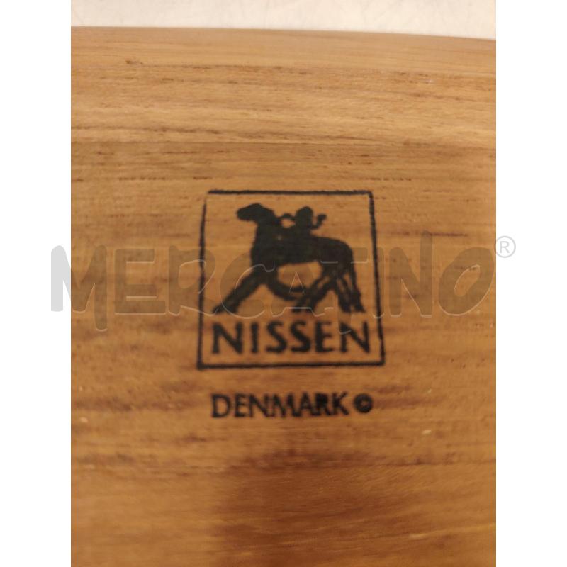 VASSOIO LEGNO  NISSEN DANIMARCA  | Mercatino dell'Usato Roma eur 4