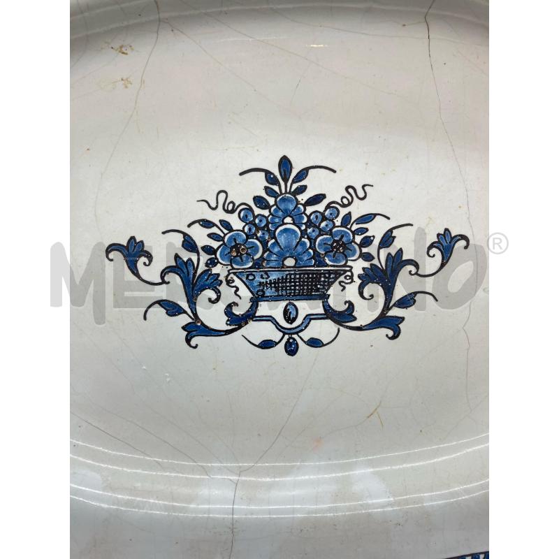 VASSOIO OVALE CER VASO FIORI VECCHIO | Mercatino dell'Usato Roma eur 2