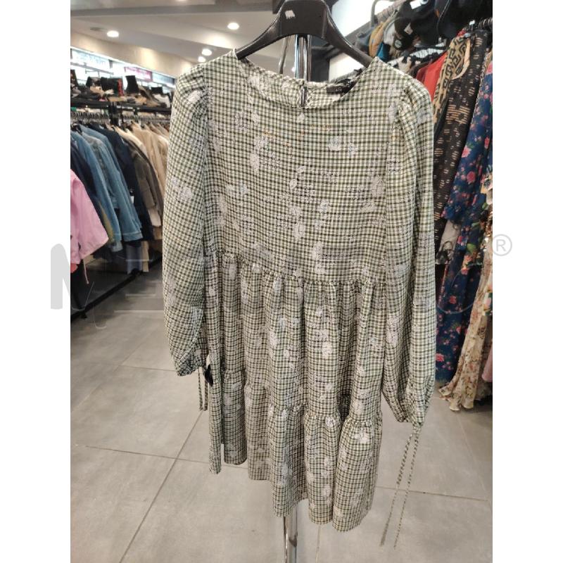 VESTITO DONNA MAVI VE SCACCO FIORI | Mercatino dell'Usato Roma eur 1