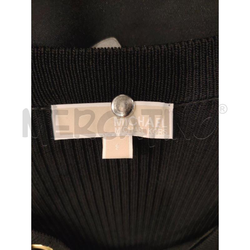 VESTITO DONNA MICHAEL KORS NERO COSTE LACCI | Mercatino dell'Usato Roma eur 2