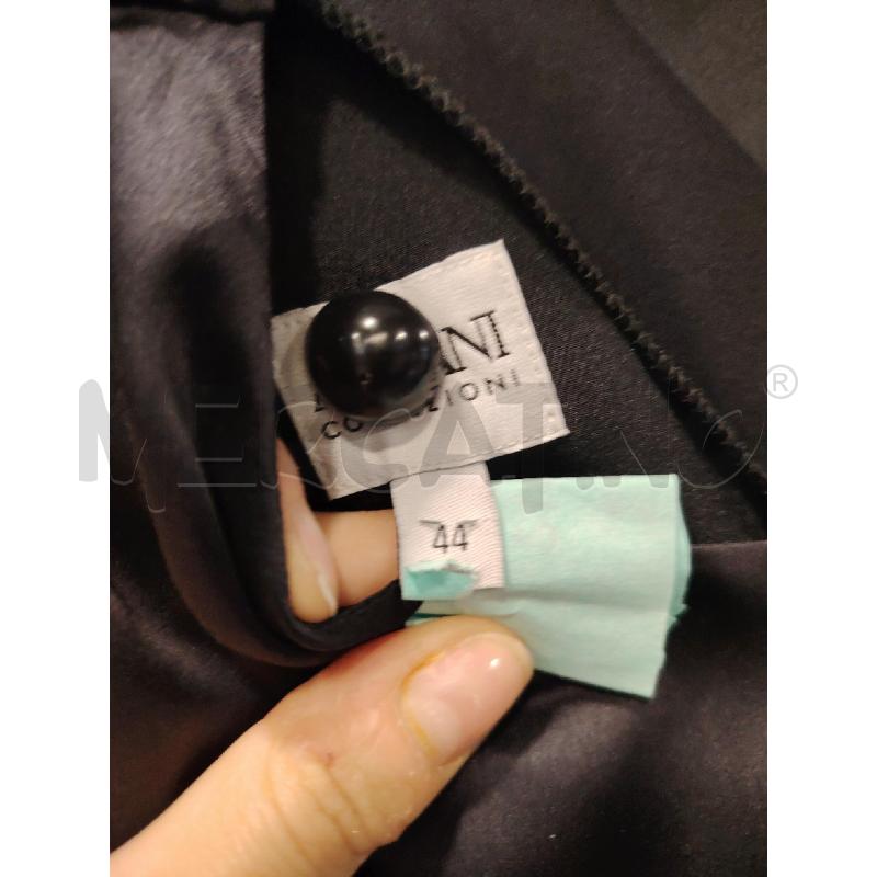 VESTITO D ARMANI COLLEZIONI SETA NERO VIO | Mercatino dell'Usato Roma eur 2