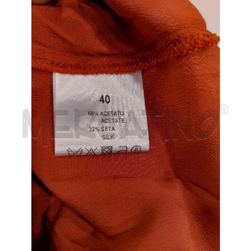 VESTITO D CARLA G MISTO SETA ARA | Mercatino dell'Usato Roma eur 2