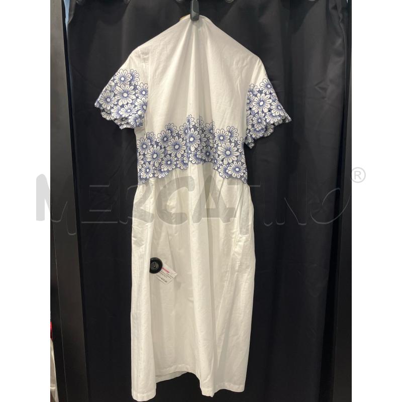 VESTITO D CATERINA D BIA FIORI CEL RICAMI | Mercatino dell'Usato Roma eur 2