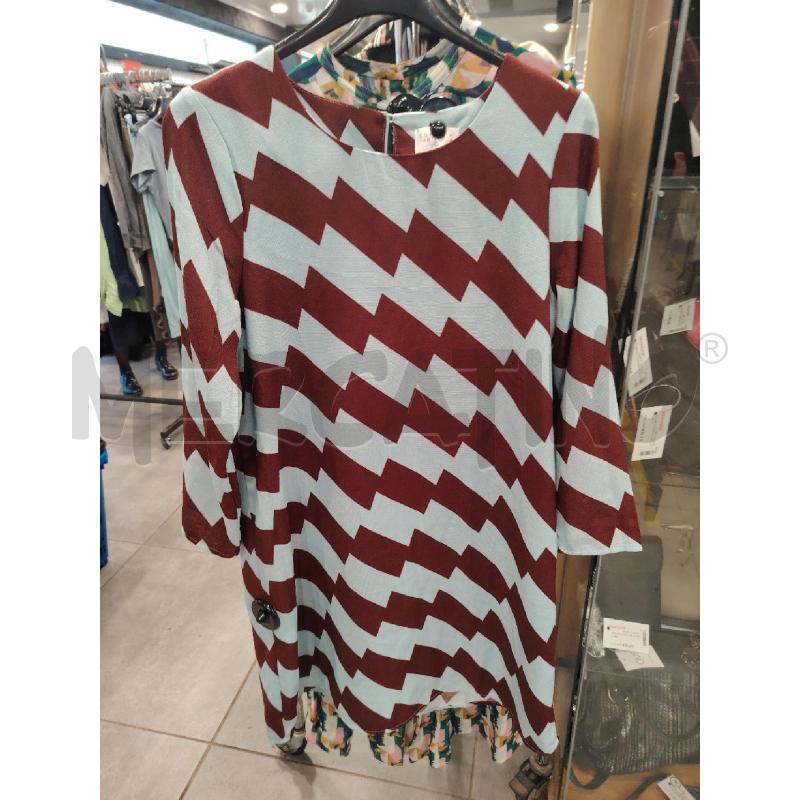 VESTITO D COMPANIAA FANTASTICA ZIG ZAG MARR AZZ | Mercatino dell'Usato Roma eur 1