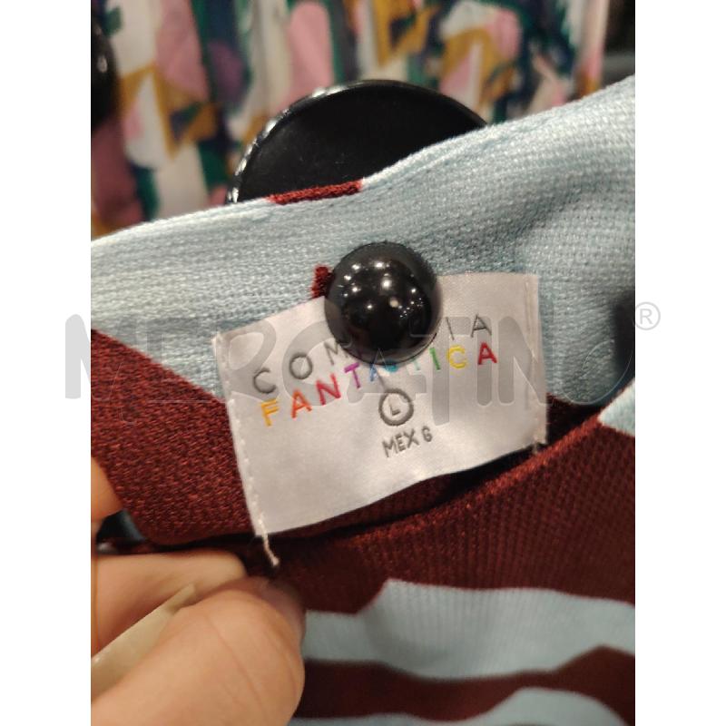 VESTITO D COMPANIAA FANTASTICA ZIG ZAG MARR AZZ | Mercatino dell'Usato Roma eur 2