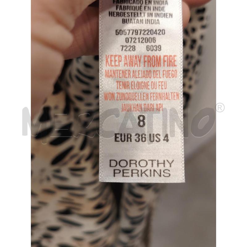 VESTITO D DOROTHY PERKINS BEI MACULAT NE CINTURA | Mercatino dell'Usato Roma eur 2