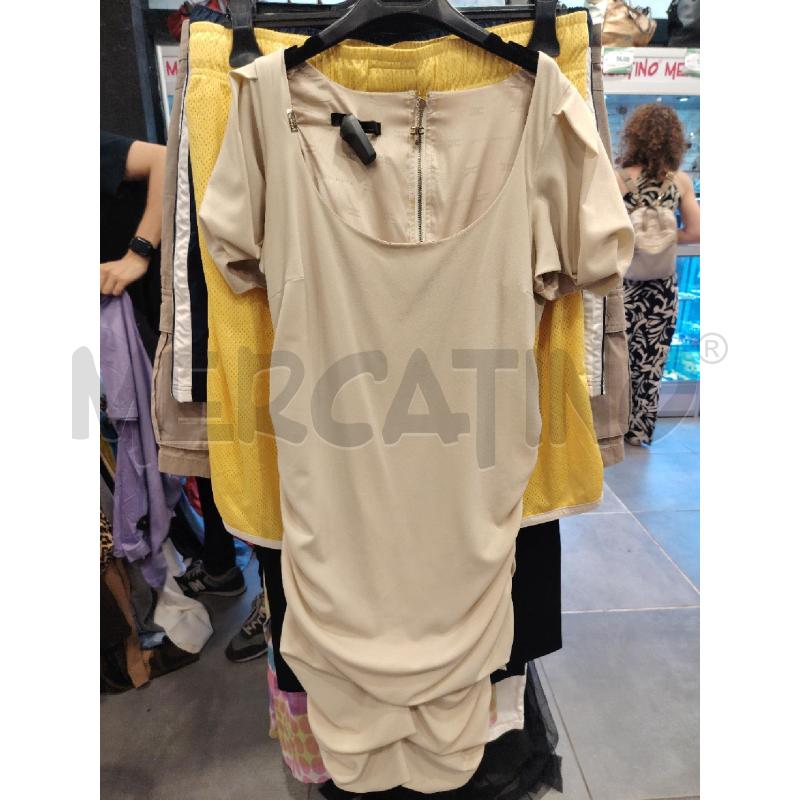 VESTITO D ELISABETTA FRANCHI PANNA ARRICC | Mercatino dell'Usato Roma eur 1