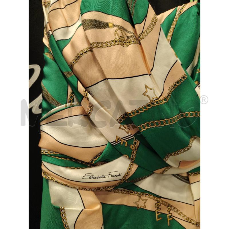 VESTITO D ELISABETTA FRANCHI VERDE BIA RS | Mercatino dell'Usato Roma eur 2