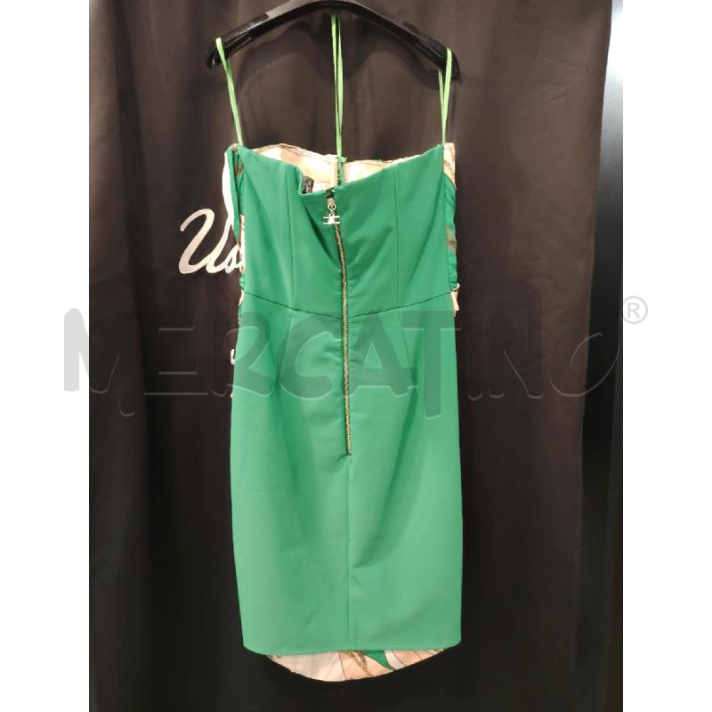 VESTITO D ELISABETTA FRANCHI VERDE BIA RS | Mercatino dell'Usato Roma eur 3